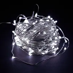 Гірлянда роса usb 5 м 50 led ip65 холодний білий - мініатюра 3