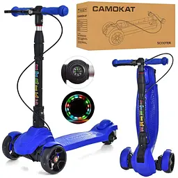 Самокат дитячий iTrike Maxi JR3-060-40-BL складний - мініатюра 2