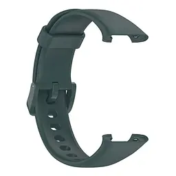 Силіконовий ремінець для фітнес браслетів Xiaomi Mi Band 7 Pro, Silicone, green, зі зручною застібкою, на фітнес трекер та смарт годинник, ArmorStandart (ARM66796) - мініатюра 4
