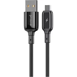 Кабель Proove Flex Metal USB-A to Micro-USB 2.4A 1m Black (CCFM20001301) [130333]