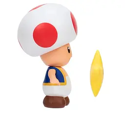 Ігрова фігурка Super Mario Тоад, з артикуляцією, 10 см (40826i) - мініатюра 5
