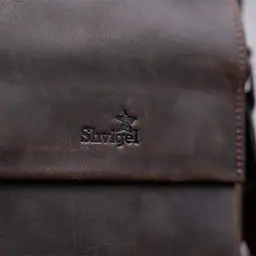 Чоловіча шкіряна сумка SHVIGEL 19х23х6 см sum0012502 - мініатюра 7