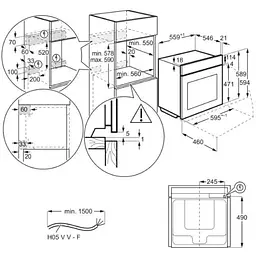 Духова шафа Electrolux EOF6P76BX - мініатюра 8
