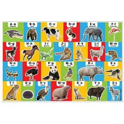 Пазл Melissa&Doug Мега "Алфавіт Тварини", 24 елемента (MD31001) - мініатюра 1