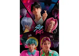 Пазл Clementoni Saja Boys - герої мультфільму K-Pop Мисливці на демонів, Netflix (Kpop Demon Hunters - Saja Boys Puzzle - 500 pcs.), 500 ел. (35625) - мініатюра 2
