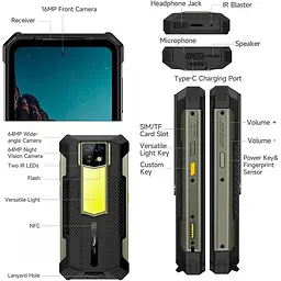 Смартфон Ulefone Armor 24 12/256GB Black [106237] - мініатюра 6