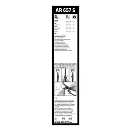 Щітка склоочисника Bosch 3 397 009 777 - мініатюра 5
