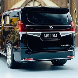 Колекційна металева модель автомобіля АвтоЕксперт Lexus LM300h з інерцією, світлом та звуком 1:24 - мініатюра 7