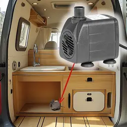 Помпа підйомна Kruger Meier HydroSpark 850 - міні насос 12V, 650 л/год