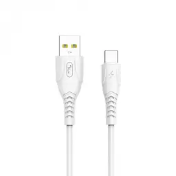 Кабель SkyDolphin S08T USB-USB Type-C (M/M), 1 м, Білий (SDUSB-000562)