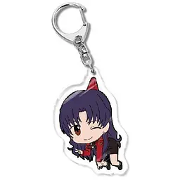 Брелок акриловий Євангеліон Місато Кацурагі Evangelion Misato Katsuragi 5 см