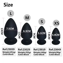 Анальна пробка SilexD (Model 1 size XS) SILEXD SO5314 93603 - мініатюра 6