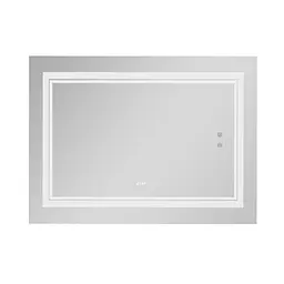 Дзеркало Qtap Cardinal 1000x700 з LED-підсвічуванням Touch, з антизапотіванням, з димером температури кольору (3000-6500K) QT0478C10070 - мініатюра 3