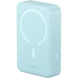 Зовнішній акумулятор Baseus Magnetic Mini 20W 20000 mAh Blue [PPCX150003] [117950] - мініатюра 3