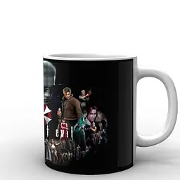 Кухоль GeekLand Resident Evil Обитель зла герої RE.02.002 330 мл білий - мініатюра 3
