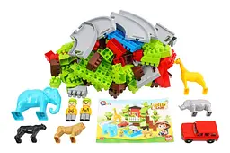 Конструктор блоковий 1119 "Wild Land" 160елм. в коробці ТЕХНОК - мініатюра 3