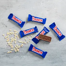 Шоколадні батончики Nestle Crunch Chocolate Bar Fun Size 76.5 г - мініатюра 2