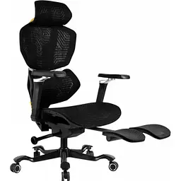 Геймерське крісло GT Racer X-7001 Black/Yellow [156460] - мініатюра 3