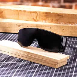 Захисні окуляри 160 x 45 x 55 мм Deli EDL522901 - мініатюра 4