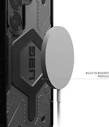Оригінальний протиударний чохол для Samsung Galaxy S24 FE (S9721) UAG Pathfinder MagSafe Clear Ice 214456113131 - мініатюра 5