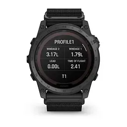 Смарт-годинник Garmin Tactix 7 Pro Ballistics Edition Solar Powered with Applied Ballistics and Nylon Band (010-02704-20/21) [71492] - мініатюра 11