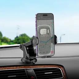 Автотримач Hoco H15 Fair Black (6931474798633) [168741] - мініатюра 10