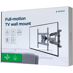 Кріплення для телевізора Gembird WM-75ST-01 [133661] - мініатюра 8