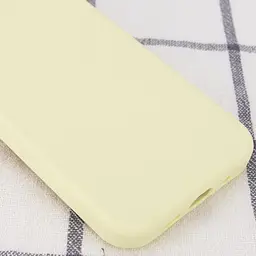 Чохол Epik Silicone Case Full Protective AA NO LOGO для Apple iPhone 14 Pro Max 6.7" Жовтий/Mellow Yellow - мініатюра 3