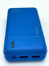Зовнішній акумулятор Power bank Tracer 20000mAh 5V-2A 2USB + micro type-C - мініатюра 5