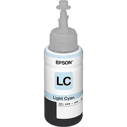 Чорнило контейнер EPSON 673 Light Cyan L800/L810/L850/L1800 70ml (C13T67354A) - мініатюра 2