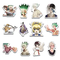 Стікерпак GeekLand Dr. Stone 45 штук (SP DrS 01) - мініатюра 3