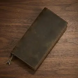 Гаманець чоловічий 14228 vintage шкіра Vintage коричневий - мініатюра 1
