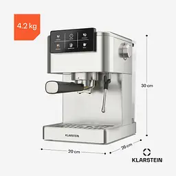 Кавоварка Klarstein SteelPresso Touch (10046501) - мініатюра 5