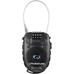 Замок Lifeventure Cable Lock Чорний