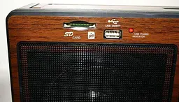 Радіоприймач Golon RX-9966 (FM, AM, SW) роз'єм USB або SD - мініатюра 7