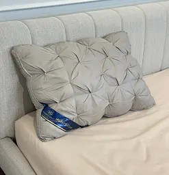 Подушка тісто з поліефірного волокна Hotel pillow 19535 50х70 см сіра