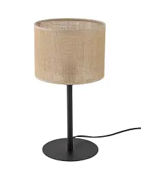 Настільна лампа TK Lighting 5552 Juta E27 1x15W IP20 чорна