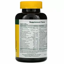Вітаміни для чоловіків NaturesPlus Source of Life Men без заліза 120 таблеток - мініатюра 3