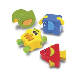 Каталка-сортер Kiddieland Черепаха-знайко, укр. мова (053470) - мініатюра 6