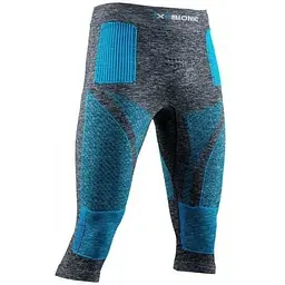 Термоштани X-Bionic Energy Accumulator 4.0 Melange Pants 3/4 Men XXL Сірий/Синій (1068-EA-WP42W19M XXL G161)