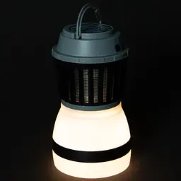 Ліхтар-знищувач комах Bo-Camp Atom WP Rechargeable 200 Lumen Сірий/Чорний - мініатюра 9