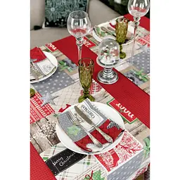 Серветка на стіл Прованс Merry Christmas 35x45 см (4823093449251) - мініатюра 3