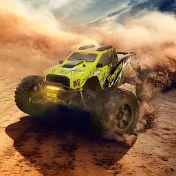 Машинка на радіокеруванні AMORIL 1/10 RTR Безщіткові швидкі RC автомобілі для дорослих, максимум 50 миль на годину Б/в - мініатюра 2