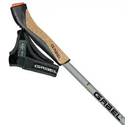 Палиці для скандинавської ходьби Gabel X-5 Black/Yellow 125 (7008351131250) фіксованої довжини - мініатюра 2