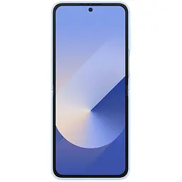 Оригінальний протиударний силіконовий чохол Samsung Silicone Case для Galaxy Z Flip6/Flip7 FE/ Flip5 Blue EF-PF741TLEGUA - мініатюра 6