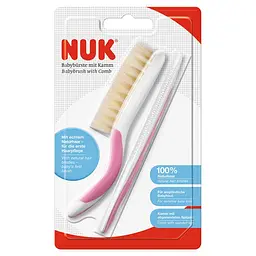 Гребінець і щітка для волосся Nuk, рожевий (3952943) - мініатюра 2