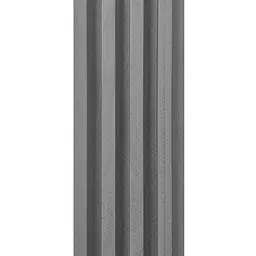 Рейка декоративна Sticker Wall WPC стінова 3000х165х23мм Вугілля SW-00001534 - мініатюра 4