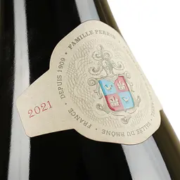 Вино Famille Perrin Cotes du Rhone Villages, червоне, сухе, 14,5%, 0,75 л - мініатюра 5