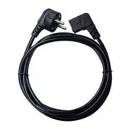 Кабель живлення C13 1.8m 90° corner black Armorstandart (ARM73124)