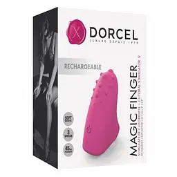 Вібратор на палець Dorcel MAGIC FINGER Rose перезаряджуваний, 3 режими роботи - мініатюра 6